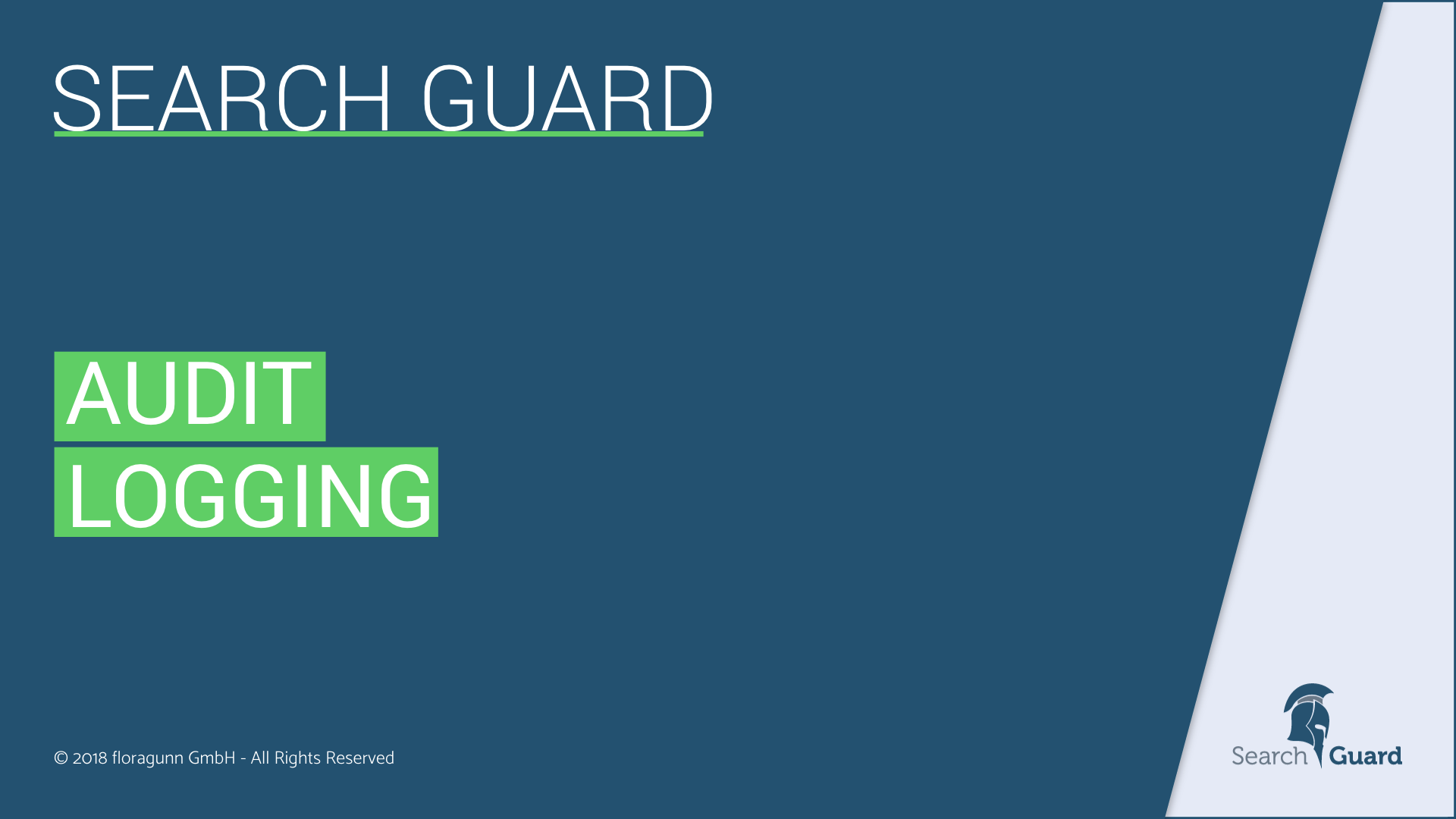 Audit logging